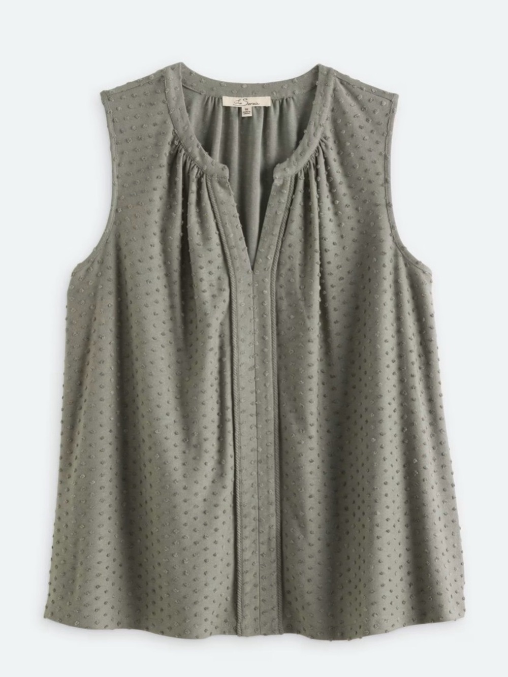 Les Serein Murinah Split Neck Knit Top